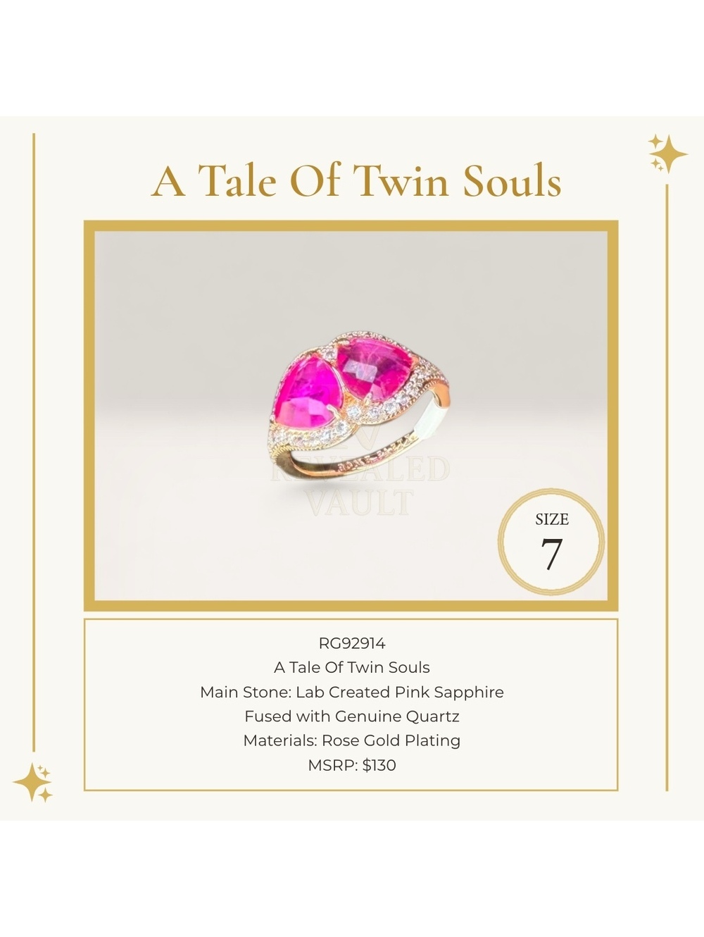 A Tale Of Twin Souls - Size 7 - OG